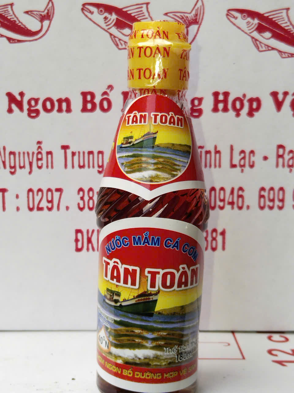 Nước mắm Tân Toàn Cốt Y chai 60ml- 40N